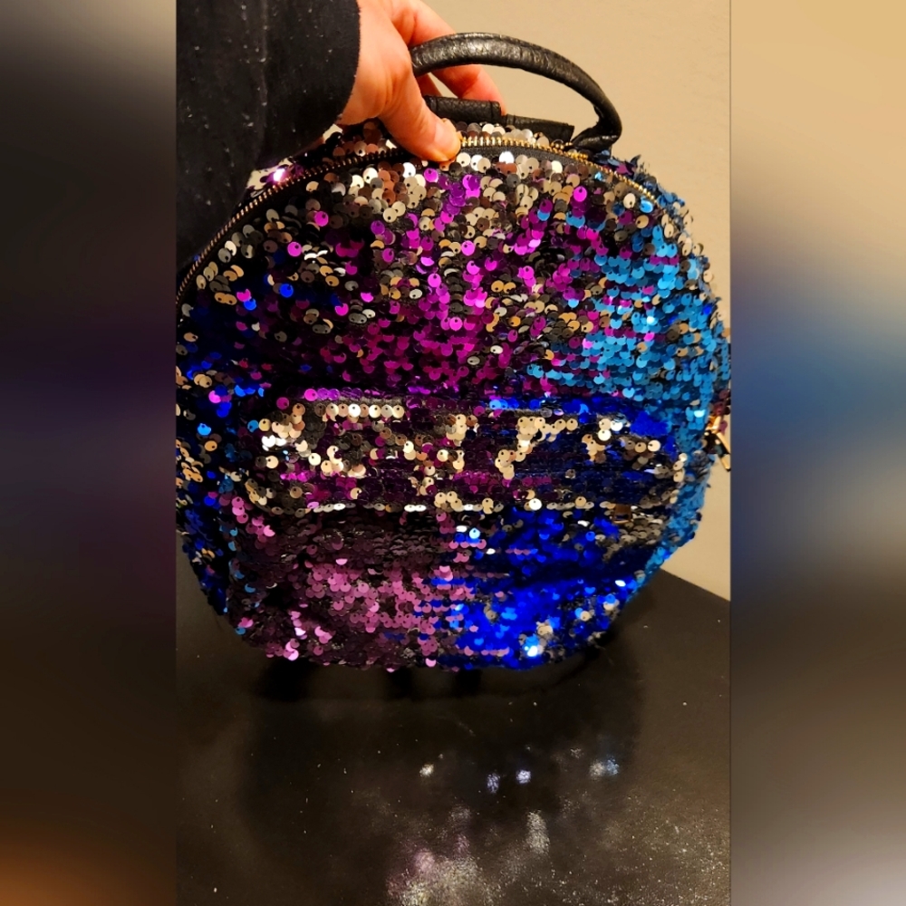Sequin Backpack